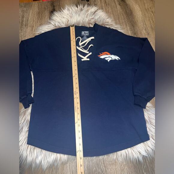 Fantastic NFL Denver Broncos Pro line women’s blue sweater - Picture 3 of 8